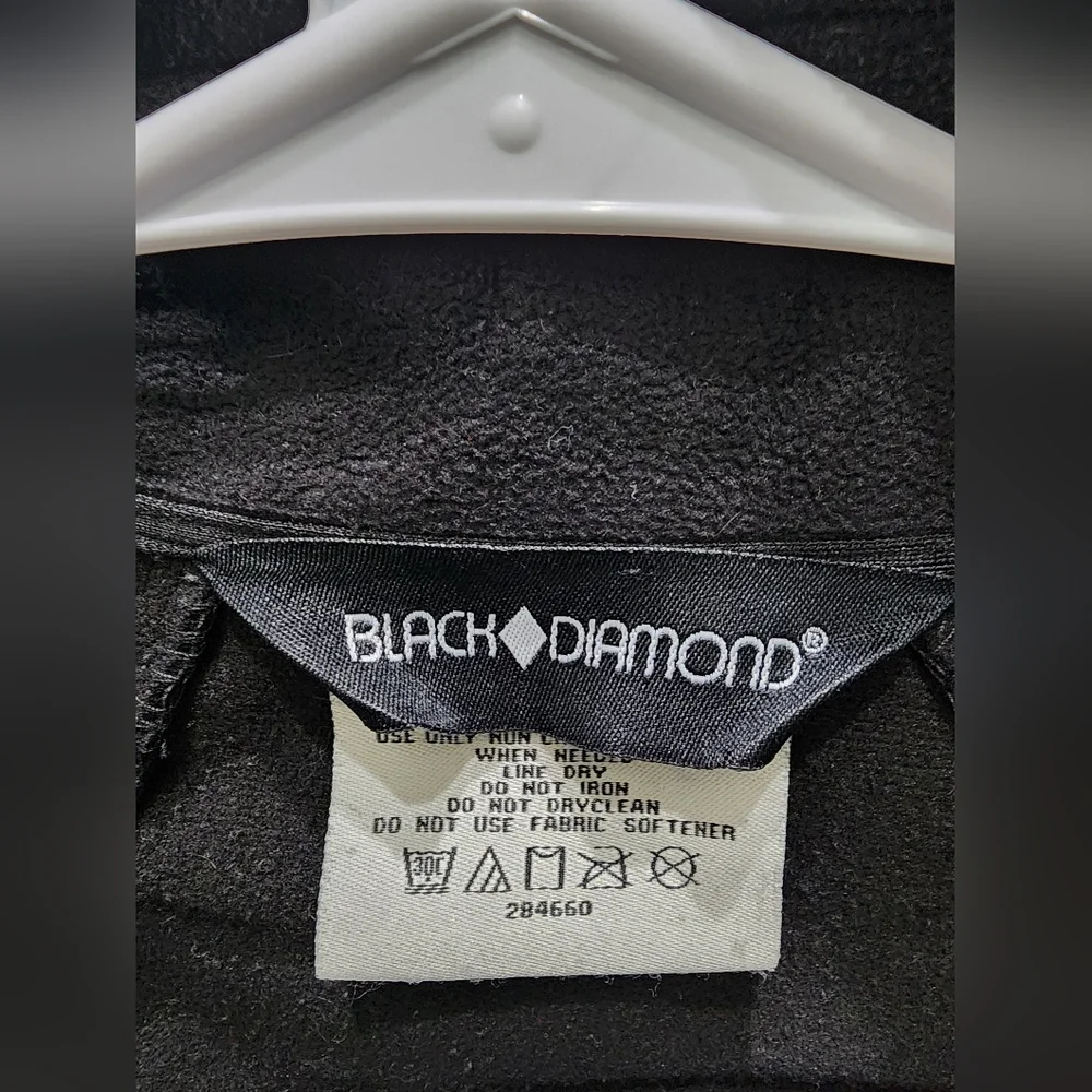 Black‎ Diamond jacket, size small, black